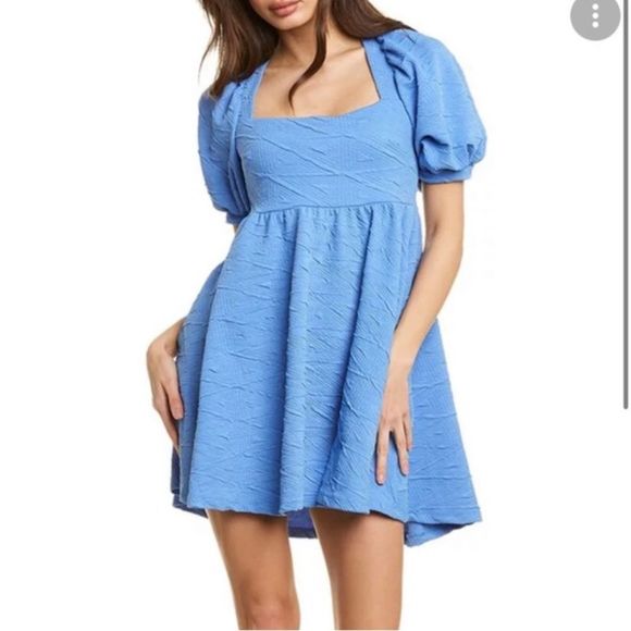 Free People Dresses & Skirts - NWT Free People Violet Mini Dress in December Sky